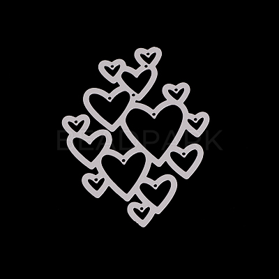 Frame Metal Cutting Dies Stencils DIY-O006-10-1