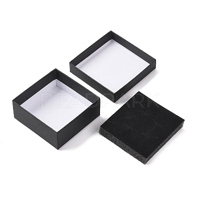 Square Cardboard Jewelry Boxes CBOX-A010-01A-01-1