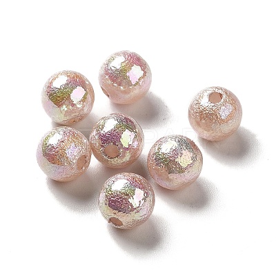 UV Plating Opaque Acrylic Beads OACR-L013-002A-1
