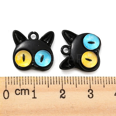 Alloy Enamel Charms FIND-G061-10EB-1