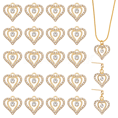 40Pcs Alloy Pendants FIND-UN0016-33-1