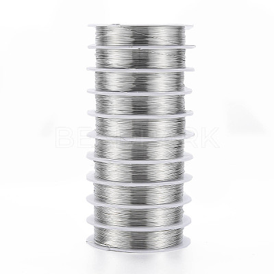 Round Copper Jewelry Wire CWIR-S002-0.4mm-01-1