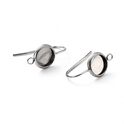 Tarnish Resistant 304 Stainless Steel Earring Hooks STAS-F271-01A-P-1