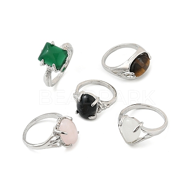 Natural & Synthetic Gemstone Rings G-T017-01-1