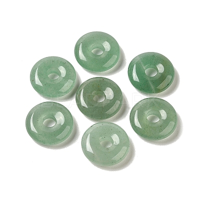 Natural Green Aventurine Pendants G-C066-02G-1