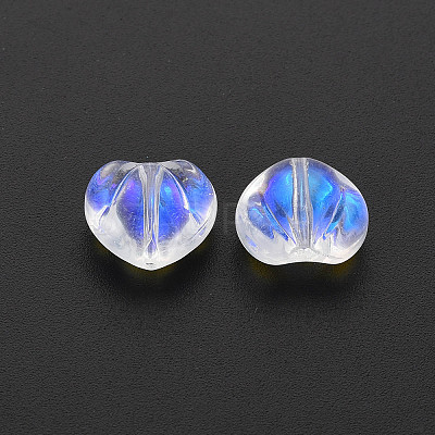 Electroplate Transparent Glass Beads LS-GLAA-T022-24-B01-1