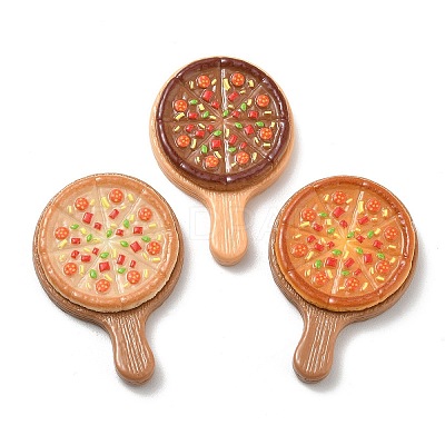 Opaque Resin Imitation Food Cabochons RE-E002-01-1