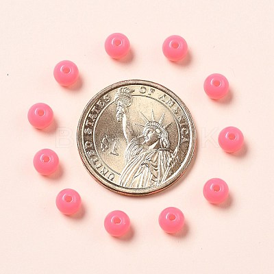 Fluorescent Acrylic Beads LS-MACR-R517-6mm-04-1
