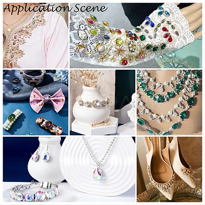 Sew on Rhinestone RGLA-T038-8mm-02-1