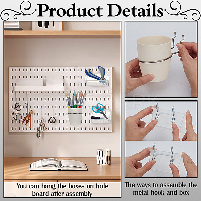 15 Sets 3 Styles 201 Stainless Steel & Iron Hook Hangers AJEW-FG0004-61-1