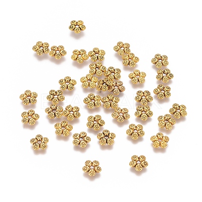 Tibetan Style Alloy Spacer Beads GLF10889Y-1