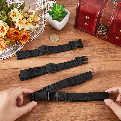 Polyester Adjustable Strap with Plastic Clasp FIND-WH20026-89A-1