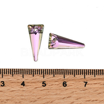 K9 Glass Rhinestone Pendants GLAA-K034-J02-A-1