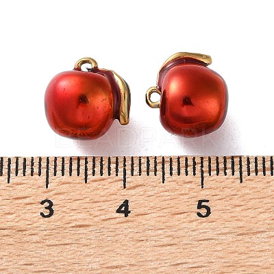 304 Stainless Steel Enamel Charms STAS-B100-06G-12-1