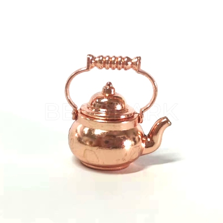 Alloy Miniature Teapot Ornaments LS-BOTT-PW0001-161-1
