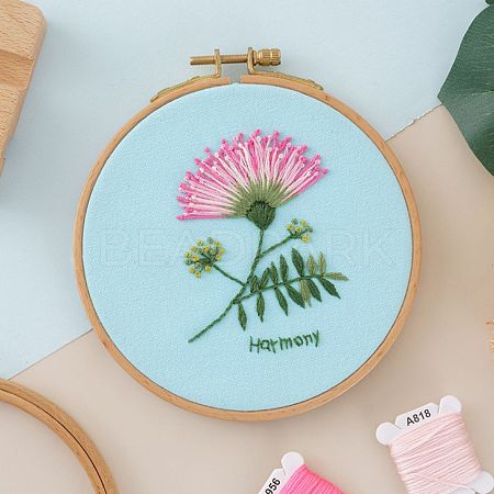 DIY Embroidered Making Kit DIY-F088-01B-1