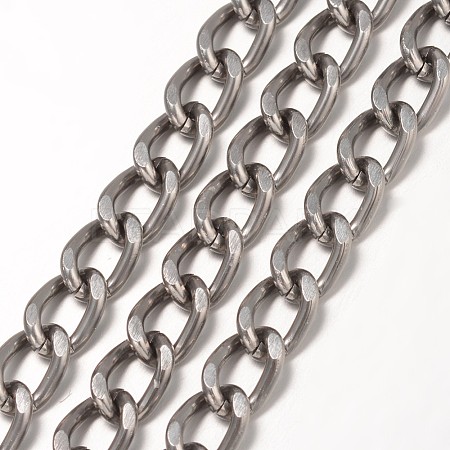 Aluminium Twisted Curb Chains X1-CHA-K001-06B-1