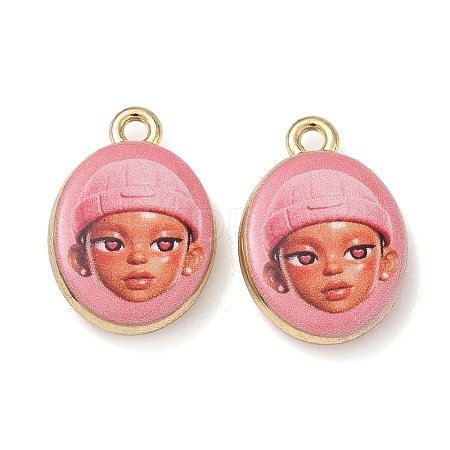 Printed Alloy Pendants AL-CBA4262-10A-03-1