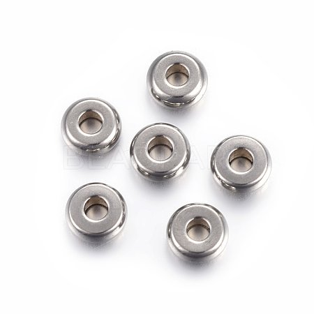 Tarnish Resistant 304 Stainless Steel Spacer Beads STAS-F191-13P-B-1