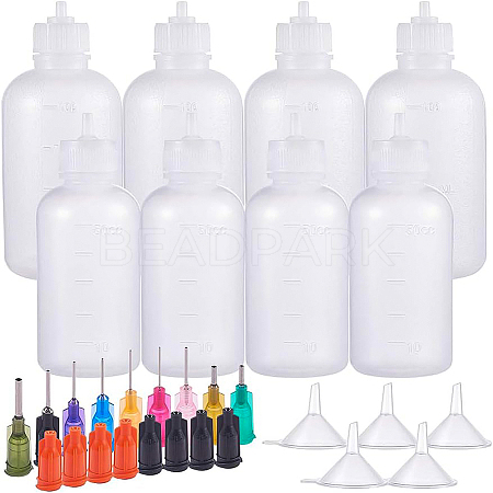 Plastic Glue Bottles Sets DIY-BC0002-50-1