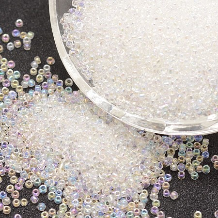 8/0 Round Glass Seed Beads SEED-J011-F8-161-1