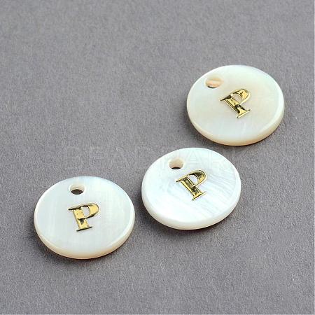 Freshwater Shell Pendants SSHEL-S249-P-1