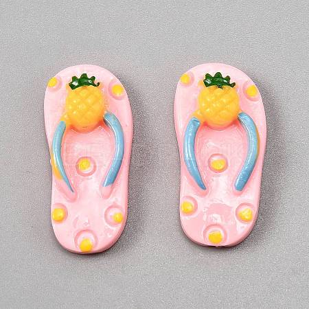 Friut Theme Resin Cabochons RESI-WH0038-39A-1