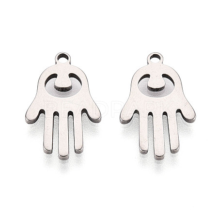 Tarnish Resistant Religion 201 Stainless Steel Charms STAS-N092-29-1