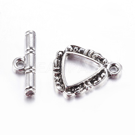 Alloy Toggle Clasps X-EA772Y-1