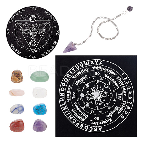 CRASPIRE DIY Tarot Divination Kits DIY-CP0007-46A-1