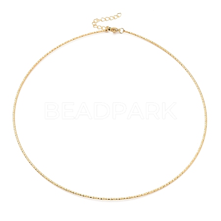 Ion Plating(IP) 304 Stainless Steel Necklaces STAS-D084-31G-1