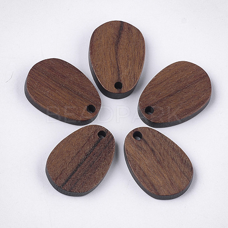 Walnut Wood Pendants WOOD-S054-04-1