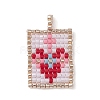 Handmade MIYUKI Round Rocailles Seed Beads PALLOY-MZ00191-1
