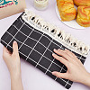 Cotton Hemp Microwave Dustproof Cover AJEW-WH0250-83B-4