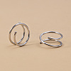 316L Surgical Stainless Steel Spiral Nose Rings WG1DE07-01-2