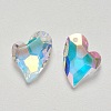 K9 Glass Rhinestone Pendants GLAA-F083-01A-05-2