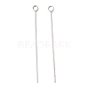 Non-Tarnish 304 Stainless Steel Eye Pin X-STAS-R045-45mm-1