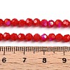 Opaque Glass Beads Strands LS-EGLA-A035-P4mm-L03-4