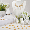 1Set Alloy Rhinestone Slide Beads FIND-SC0010-02-4
