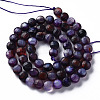 Natural Agate Beads Strands G-N326-98D-2