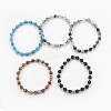 Synthetic/Natural Mixed Stone Beads Stretch Bracelets BJEW-JB03897-1