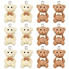 10Pcs Opaque Resin Pendants RESI-YW0004-12A-2