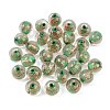 Handmade Gold Sand Lampwork Beads LAMP-K029-08I-2
