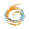 Transparent Gradient Color Cubic Zirconia Strand ZIRC-NH0002-01F-2