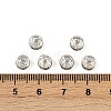 Brass Grade A Rhinestone Spacer Beads RB-A014-Z6mm-14S-3