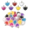 10Pcs Frosted Resin Pendants RESI-YW0004-45G-2