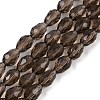 Transparent Glass Beads Strands EGLA-N013-T4mm-D27-1