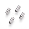 Tarnish Resistant 304 Stainless Steel Cord Ends LS-STAS-F232-01E-P-1
