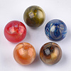 Imitation Gemstone Acrylic Beads X-OACR-T011-107B-1
