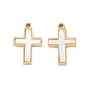 Ion Plating(IP) 304 Stainless Steel Pendants STAS-S136-02G-01-1